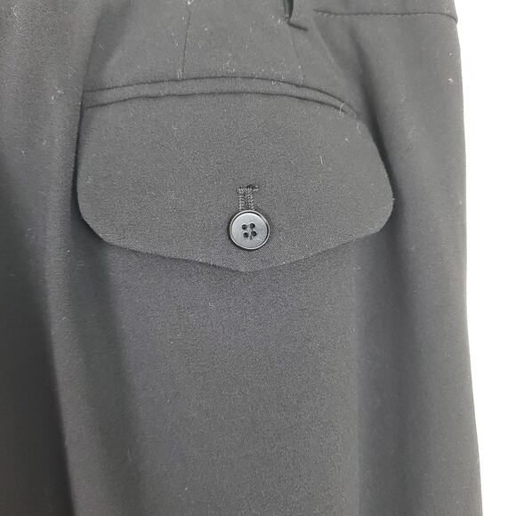 FOCUS 2000 Black Wide Legged Trouser Pants | Size 16 - Picture 5 of 10